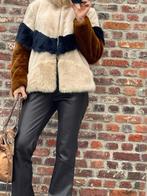 Fake fur jas Zara, Verzenden, Zo goed als nieuw, Maat 36 (S), Zara