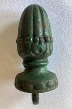 Gietijzeren ornamenten pineapple 1 groot 4 klein, Antiek en Kunst, Curiosa en Brocante, Ophalen