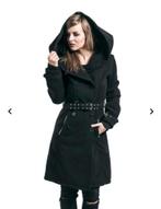 Vixxsin - Decay - Winterjas - Maat XL - Gothic - Goth - Emo, Kleding | Dames, Vixxsin, Zwart, Maat 46/48 (XL) of groter, Ophalen of Verzenden
