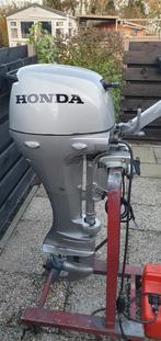 Honda 8pk 4takt langstaart electriche start, Watersport en Boten, Ophalen of Verzenden, Zo goed als nieuw, Benzine, 5 tot 10 pk