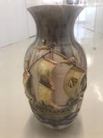 keramiek vaas met schip gesigneerd, Ophalen of Verzenden