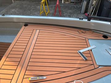 Teak vloer 1200x2400x6mm | 3M | Kwaliteit | bootvloer | foam beschikbaar voor biedingen