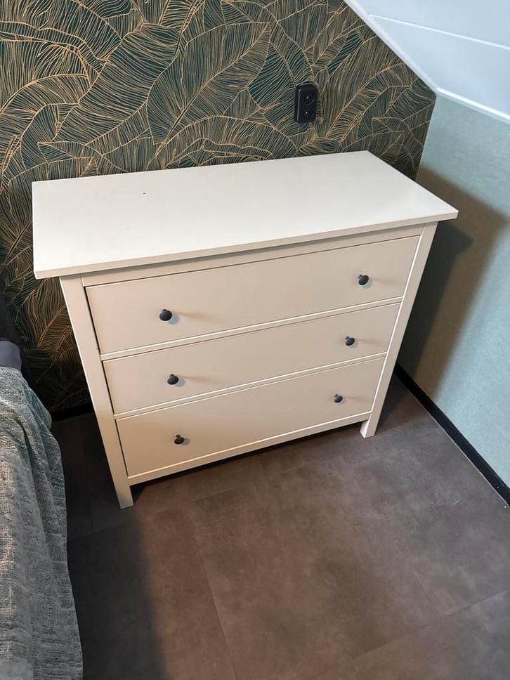 IKEA Malm ladekast met 3 lades, Huis en Inrichting, Kasten | Ladekasten, Gebruikt, Minder dan 100 cm, 50 tot 100 cm, 25 tot 50 cm