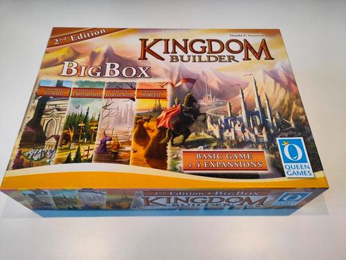 Kingdom Builder Big Box second edition (Engels + duits), Hobby en Vrije tijd, Gezelschapsspellen | Bordspellen, Zo goed als nieuw