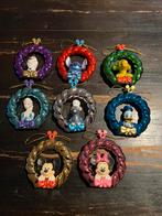 AH Disney kerst kransjes met bewaarblik naar keuze, Verzamelen, Disney, Ophalen, Overige figuren, Beeldje of Figuurtje