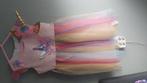 Prinsessen unicorn jurk, Kinderen en Baby's, Carnavalskleding en Verkleedspullen, Ophalen of Verzenden, Nieuw, 122 t/m 128, Meisje