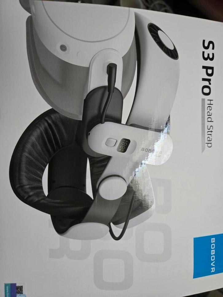 Bobovr S3 Pro Headstrap Meta Quest 3(s), Spelcomputers en Games, Virtual Reality, Ophalen of Verzenden