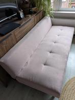 Leen Bakker Slaapbank - Lichtroze - 86x176cm, Huis en Inrichting, Ophalen, Tweepersoons