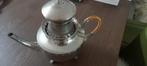 Antieke theepot Chroom, Antiek en Kunst, Ophalen, Zilver