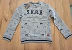 Nieuw! Skurk trui, sweater, grijs zwart, print,maat 146/152, Kinderen en Baby's, Kinderkleding | Maat 146, Skurk, Trui of Vest