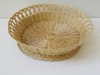 rotan rieten rond broodmandje, Mand, Rond, Ophalen of Verzenden, Zo goed als nieuw