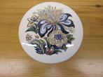 Prachtig vintage gedecoreerd doosje(boerenbont)Boch Belgium, Ophalen of Verzenden, Aardewerk, Boerenbont, Schaal of Schalen