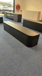 Japandi TV meubel - Zwart eiken fineer - Hangend, Huis en Inrichting, Kasten | Televisiemeubels, Ophalen, 150 tot 200 cm, Eikenhout