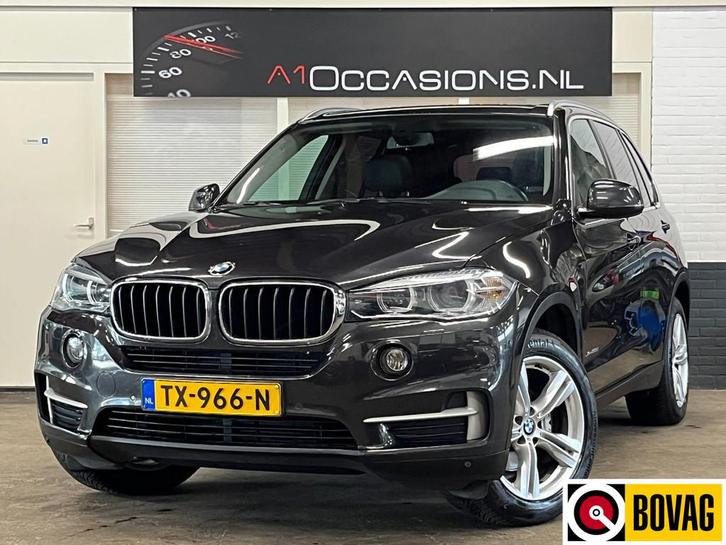 BMW X5 xDrive30d High Executive 7 persoons + LEDER + PANODAK, Auto's, BMW, Bedrijf, Te koop, X5, 4x4, ABS, Achteruitrijcamera