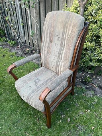 senioren FAUTEUIL | STOEL hoge rugleuning armleuning | 45 cm beschikbaar voor biedingen