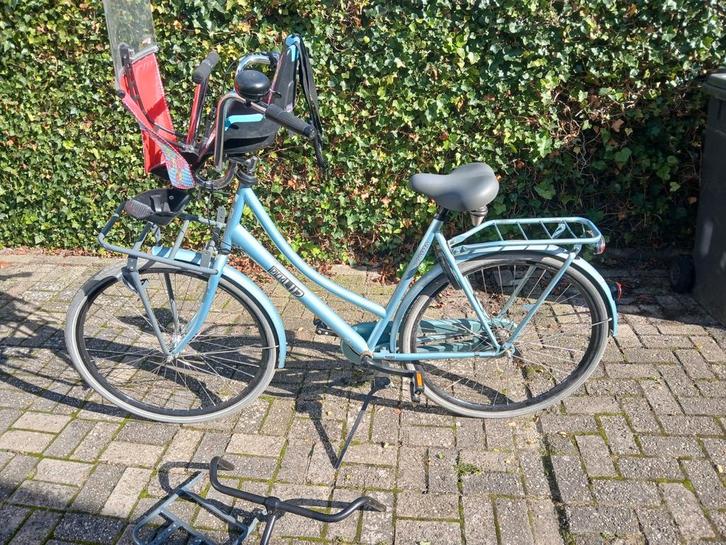 Sparta pick up kinderzitje, Fietsen en Brommers, Fietsen | Dames | Damesfietsen, Gebruikt, Sparta, Ophalen