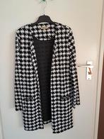 Pied de Poule Vestje, mt M - Mooi Afgewerkt!, Kleding | Dames, Jasjes, Kostuums en Pakken, Maat 38/40 (M), Zwart, Ophalen of Verzenden