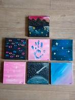 canvas schilderij 20x20cm, Ophalen of Verzenden