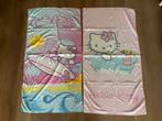 Hello Kitty strand/bad handdoek 2 stuks!!!, Huis en Inrichting, Ophalen of Verzenden, Gebruikt, Handdoek
