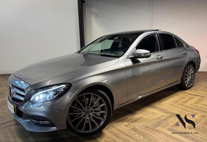 Mercedes-Benz C-klasse 350 e Lease Edition PANO CAM, Auto's, Mercedes-Benz, Bedrijf, Te koop, C-Klasse, 360° camera, ABS, Achteruitrijcamera