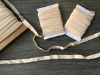 (Nr 739) AANBIEDING elastiek band huid kleur 3 meter € 1.00, Hobby en Vrije tijd, Naaien en Fournituren, Verzenden, Nieuw, Lint, Band of Elastiek