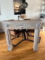 Mooie smalle romantische schouw, Huis en Inrichting, Tafels | Sidetables, Ophalen, 100 tot 150 cm, Zo goed als nieuw, Minder dan 25 cm