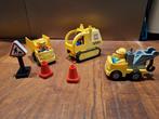 Duplo Bouwplaats – Takelwagen, Kiepwagen, Rupswagen & Meer, Ophalen of Verzenden, Gebruikt, Duplo