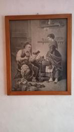 schilderij, Antiek en Kunst, Kunst | Schilderijen | Klassiek, Ophalen of Verzenden