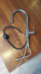 Mengkraan met flex slang Aqua Vive, Gebruikt, Ophalen of Verzenden, Minder dan 100 cm, Grijs