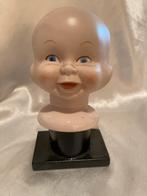 Biscuit Porseleinen Baby Hoofdje met Emoties, Ophalen of Verzenden
