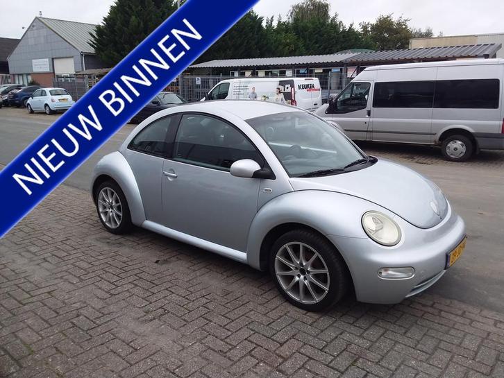 Volkswagen New Beetle 1.6 (bj 2002), Auto's, Volkswagen, Bedrijf, Te koop, Beetle (Kever), ABS, Airbags, Airconditioning, Alarm