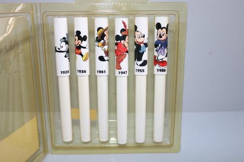 Mickey through the years balpennen collectables vintage 1986, Verzamelen, Disney, Gebruikt, Pen, Potlood of Stift, Mickey Mouse