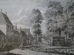 gravure plassende man in Winsum Friesland, Bendorp 1793, Verzenden