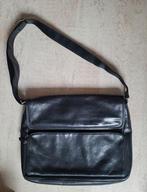 Castelijn & Beerens zwart leren tas. ZGAN, Computers en Software, Laptoptassen, Ophalen of Verzenden, Zo goed als nieuw, Aktetas