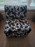 Ikea opklapbed/bank, Gebruikt, Eenpersoons, Ophalen of Verzenden, 80 cm