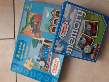 Thomas & Friends puzzels en Memory, 2 dozen met spellen beschikbaar voor biedingen