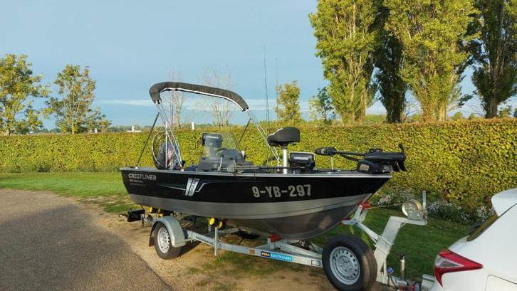Crestliner Discovery 1450 SC Visboot, Watersport en Boten, Hengelsport | Algemeen, Gebruikt, Ophalen