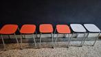 Retro Krukjes - Set van 6 (Oranje & Grijs), Ophalen, Gebruikt, Overige materialen