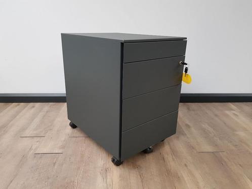 Metalen ladeblok + pennenlade (Antraciet), Huis en Inrichting, Kasten | Ladekasten, Minder dan 100 cm, Minder dan 50 cm, Ophalen