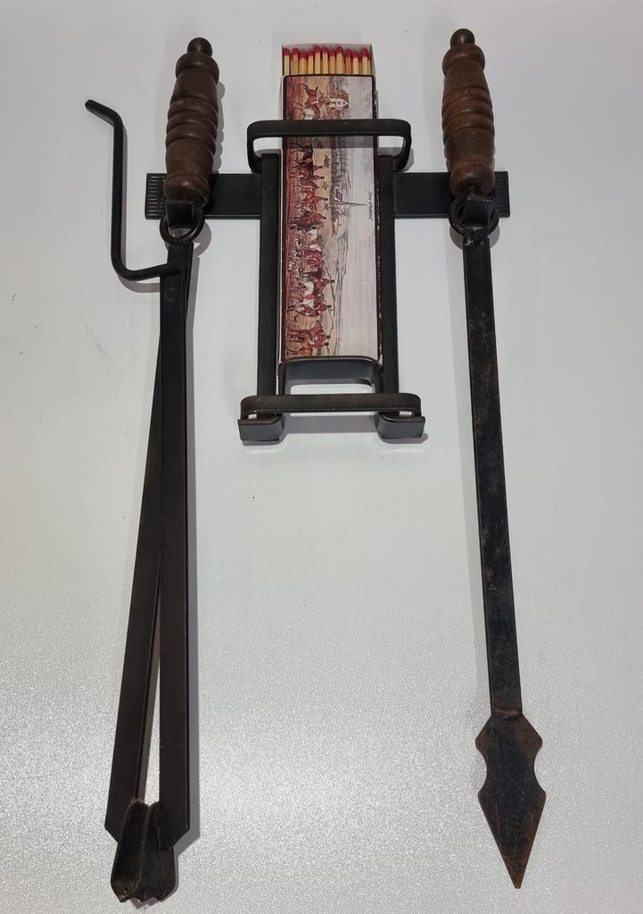 Oude Haardset, Antiek en Kunst, Antiek | Gereedschap en Instrumenten, Ophalen of Verzenden