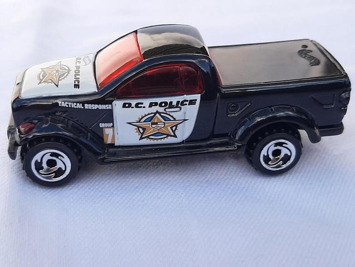 Dodge Power Wagon van Hot Wheels D.C Police 3 inch, Hobby en Vrije tijd, Modelauto's | Overige schalen, Nieuw, Auto, Ophalen of Verzenden