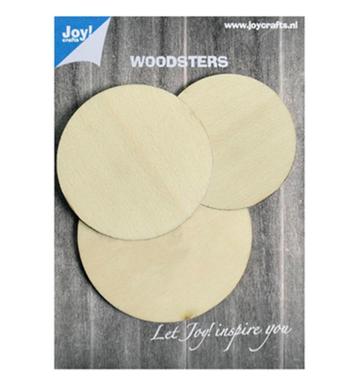 Joy!Crafts woodsters cirkels 3 stuks 6320/0001 beschikbaar voor biedingen