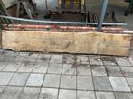 Eiken planken en balken, Doe-het-zelf en Verbouw, Hout en Planken, Gebruikt, Eiken, Ophalen of Verzenden, Balk