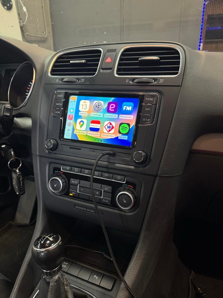 Rcd autoradio CarPlay voor Volkswagen, Ophalen of Verzenden, Nieuw
