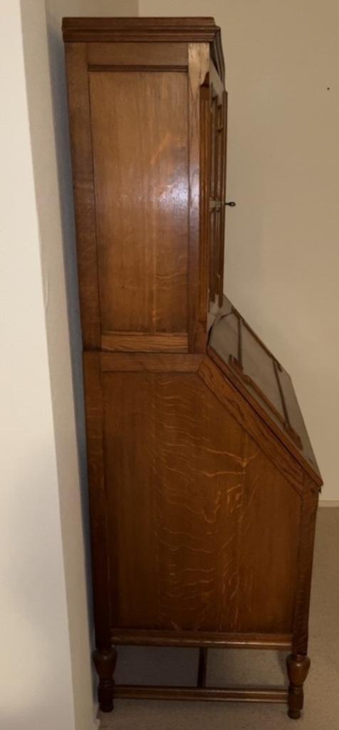 Secretair kast - te koop, Huis en Inrichting, Kasten | Secretaires, Gebruikt, Ophalen