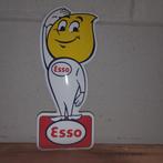 Esso mannetje emaille, Verzamelen, Ophalen of Verzenden, Zo goed als nieuw, Reclamebord