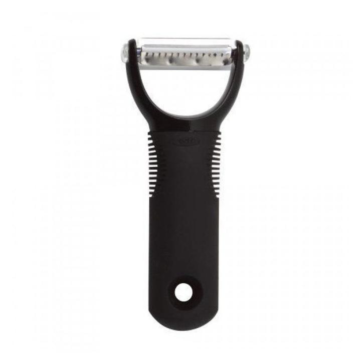 Dunschiller OXO Good Grips Julienne Zwart RVS 16 cm, Huis en Inrichting, Keuken | Keukenbenodigdheden, Nieuw, Ophalen of Verzenden