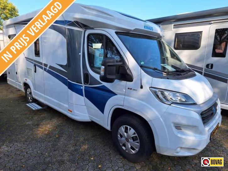 Knaus L!ve Ti 650 MF - FRANSBED - BTW verrekenbaar!, Caravans en Kamperen, Campers, tot en met 4, Half-integraal, Knaus, Diesel