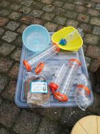 Hamster spulletjes, Dieren en Toebehoren, Kooi, Minder dan 75 cm, Zo goed als nieuw, Hamster