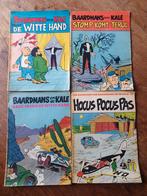 4 oude mini boekjes, BAARDMANS EN DE KALE,  zeldzaam. 1968, Boeken, Stripboeken, Gelezen, Ophalen of Verzenden, Meerdere stripboeken